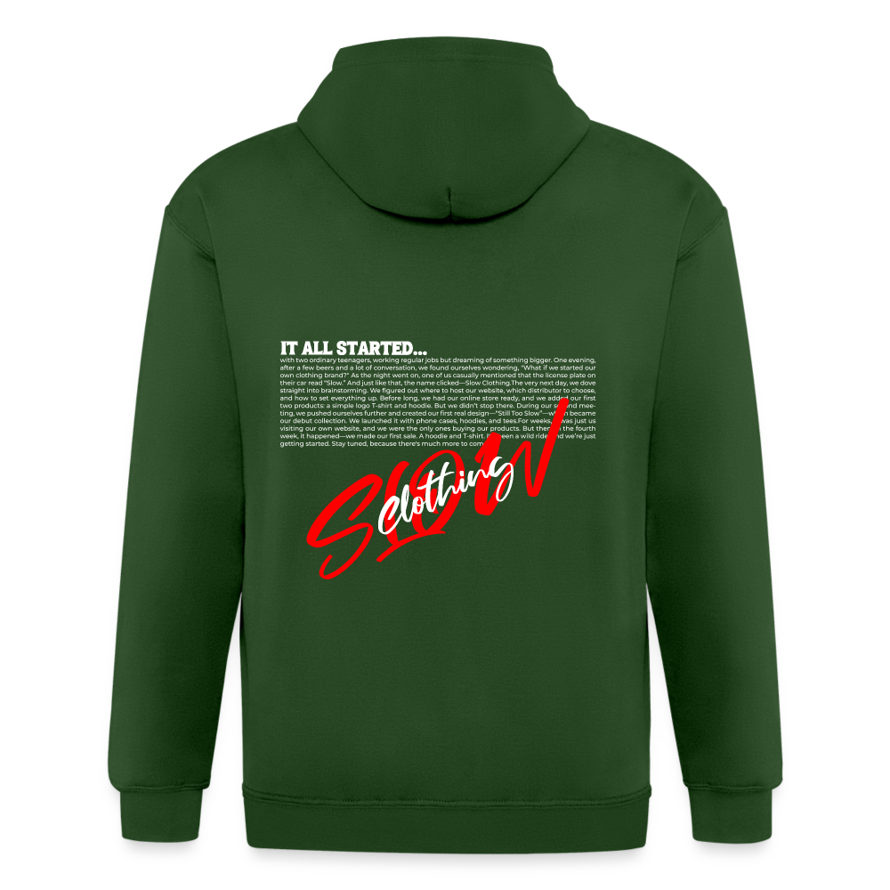 Heavyweight Zipper - "THE STORY" - forrest